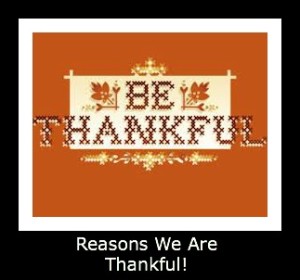 What to be thankful for Walnut Ridge RV