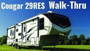 The 2020 Cougar 29RES – Fifth Wheel