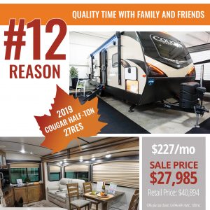 12 Reasons To Buy A Camper: #12