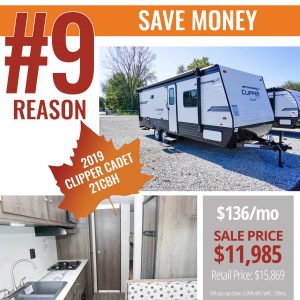 12 Reasons To Buy A Camper: #9