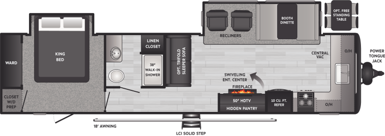 keystone hideout 34fkds travel trailer