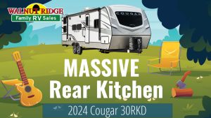 2024 Cougar 30RKD – Massive Rear-Kitchen!