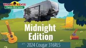 Full Body Paint, 2024 Cougar 316RLS – Midnight Edition in Phantom Gray